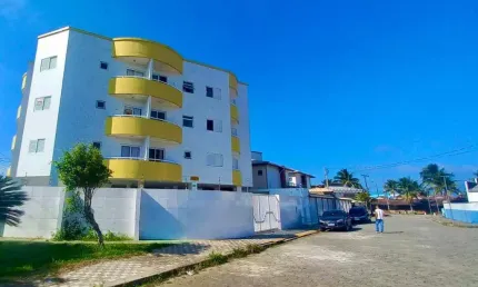 Apartamento para venda em mongaguá, balneário itaguaí, 1 dormitório, 1 banheiro, 1 vaga