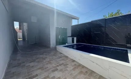Casa para Venda em Peruíbe, Balneario São João Batista, 2 dormitórios, 1 suíte, 1 banheiro, 2 vagas