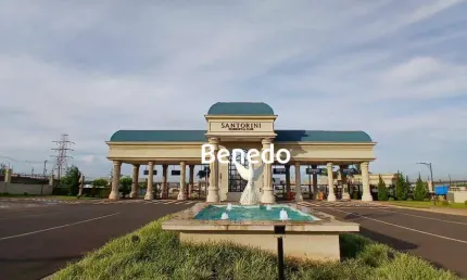 Terreno santorini residencial club - alto padrã, 366 m² próx. área de lazer - parque brasil 500 - paulínia/sp