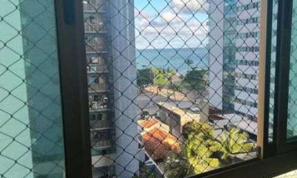 Apto a 50 metros da praia com uma bela vista do Mar