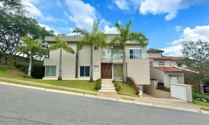 Casa com 4 suítes à venda, 600 m² por r$ 10.500.000 - tamboré - santana de parnaíba/sp