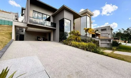 Casa semimobiliada para venda em alphaville - condomínio genesis 02