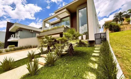 Casa nova para venda em alphaville - condomínio campos do conde