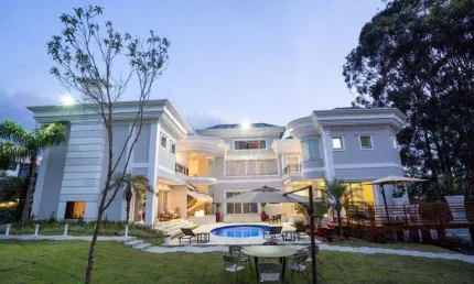 Casa com 6 dormitórios à venda, 1200 m² por r$ 19.000.000,00 - tamboré - santana de parnaíba/sp