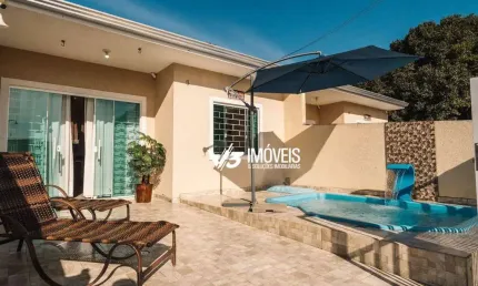 Casa com 2 dormitórios à venda, 54 m² por r$ 390.000,00 - balneário currais - matinhos/pr