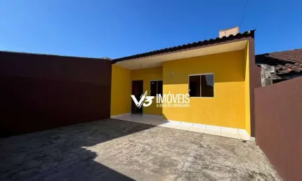 Casa com 2 dormitórios à venda, 48 m² por r$ 235.000,00 - rio da onca - matinhos/pr