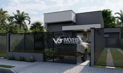 Casa com 2 dormitórios à venda por r$ 295.000,00 - balneario riviera - matinhos/pr