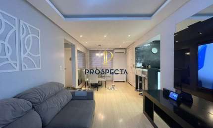 APARTAMENTO SEMIMOBILIADO COM 2 DORMITÓRIOS SENDO 1 SUÍTE NO BAIRRO VILA VERDE