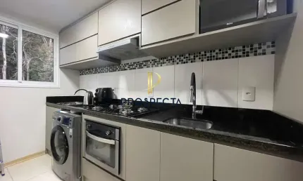 Apartamento semimobiliado com 02 dormitórios no bairro são virgílio em caxias do
