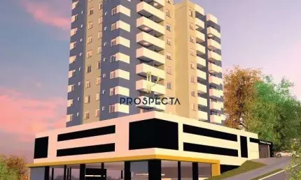 APARTAMENTO DE  02 DORMITÓRIOS, SACADA COM CHURRASQUEIRA E 01 VAGA DE GARAGEM CO