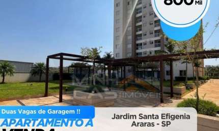 Apartamento com 3 quartos à venda na Avenida Prefeito Milton Severino, Jardim Santa Efigênia, Araras