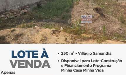 Terreno à venda no Jardim Samantha, Araras 
