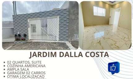 Casa com 2 quartos à venda no Jardim Dalla Costa, Araras 