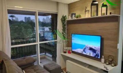 Apartamento de 62m² em condomínio de alto padrão no Melville Empresarial I e II, Barueri-SP: conheça já!