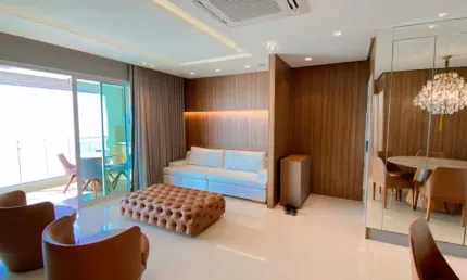 Apartamento de Alto Padrão à Venda no Península Way – Península Ponta D’Areia, 3 Suítes, 186m², Vista Mar