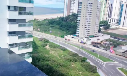 Flat à venda no biarritz – ponta d’areia, 1 quarto, vista mar e serviços inclusos
