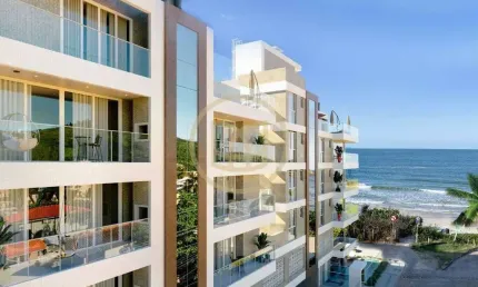 Lançamento - volo ocean residence - 03 suítes - frente mar - praia de palmas