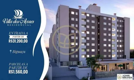 Apartamento na planta - Biguaçu - Residencial Villa dos Açores