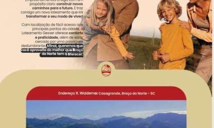 Terreno à venda na Waldemar  Casagrande, Centro, Braço do Norte
