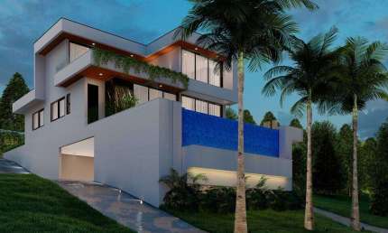 COND. CAPITAL VILLE - 3 SUÍTES - 5 VAGAS - AT 1.260m² - AC 322m² - PISCINA