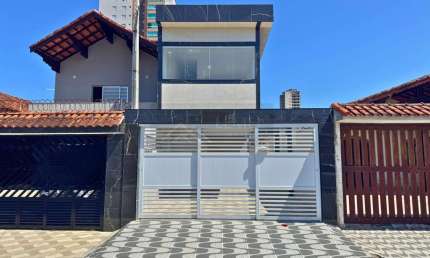 Casa em Condomínio para Venda em Praia Grande, Maracanã, 2 dormitórios, 1 suíte, 1 banheiro, 1 vaga