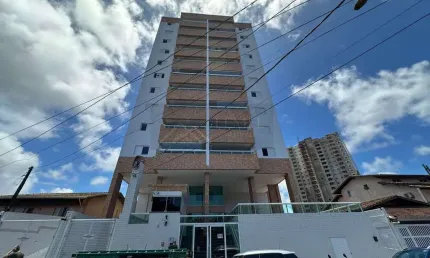 Apartamento para Venda em Praia Grande, Guilhermina, 2 dormitórios, 1 suíte, 1 banheiro, 1 vaga