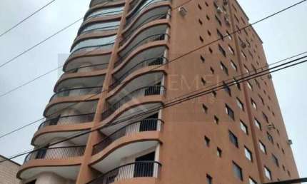 Apartamento para Venda em Praia Grande, Aviação, 4 dormitórios, 3 suítes, 1 banheiro, 2 vagas