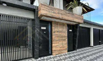 Casa em Condomínio para Venda em Praia Grande, Maracanã, 2 dormitórios, 1 banheiro, 1 vaga