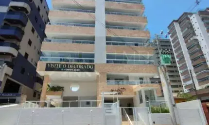 Apartamento para Venda em Praia Grande, Vila Caiçara, 2 dormitórios, 1 suíte, 1 banheiro, 1 vaga