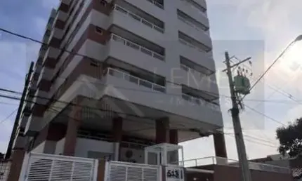 Apartamento para Venda em Praia Grande, Guilhermina, 2 dormitórios, 1 suíte, 1 banheiro, 1 vaga