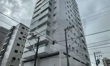 Apartamento para Venda em Praia Grande, Aviação, 2 dormitórios, 1 suíte, 1 banheiro, 1 vaga