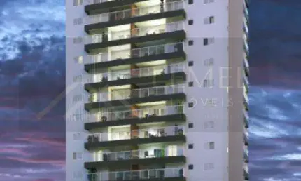 Apartamento para Venda em Praia Grande, Guilhermina, 3 dormitórios, 1 suíte, 1 banheiro, 2 vagas