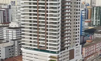 Apartamento para Venda em Praia Grande, Canto do Forte, 3 dormitórios, 3 suítes, 1 banheiro, 2 vagas