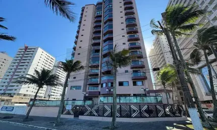Apartamento para Venda em Praia Grande, Vila Caiçara, 2 dormitórios, 1 suíte, 1 banheiro, 1 vaga
