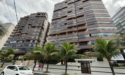 Apartamento para venda em praia grande, vila caiçara, 1 dormitório, 1 suíte, 1 banheiro, 1 vaga