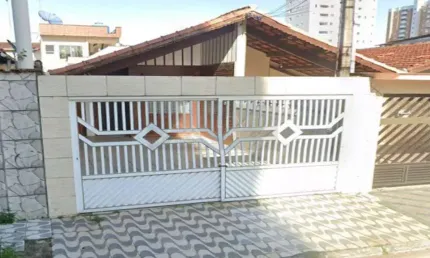 Casa Geminada para Venda em Praia Grande, Guilhermina, 2 dormitórios, 1 suíte, 2 banheiros, 3 vagas