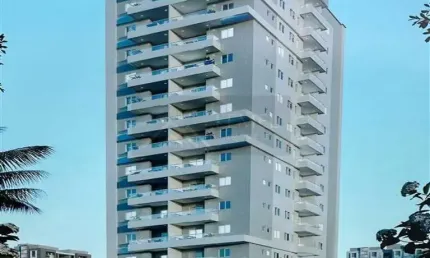 Apartamento para Venda em Praia Grande, Vila Caiçara, 1 dormitório, 1 banheiro, 1 vaga