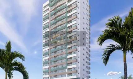 Apartamento na planta para venda em praia grande, aviação, 3 dormitórios, 1 suíte, 1 banheiro, 2 vagas