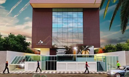Apartamento na planta para venda em praia grande, jardim real, 2 dormitórios, 1 suíte, 1 banheiro, 2 vagas
