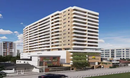 Apartamento para Venda em Praia Grande, Boqueirão, 3 dormitórios, 1 suíte, 1 banheiro, 2 vagas