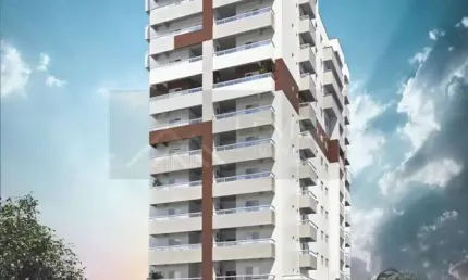 Apartamento para Venda em Praia Grande, Maracanã, 2 dormitórios, 1 suíte, 1 banheiro, 1 vaga