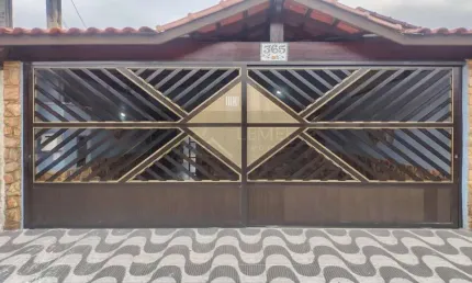 Casa geminada para venda em praia grande, jardim real, 2 dormitórios, 1 suíte, 1 banheiro, 2 vagas