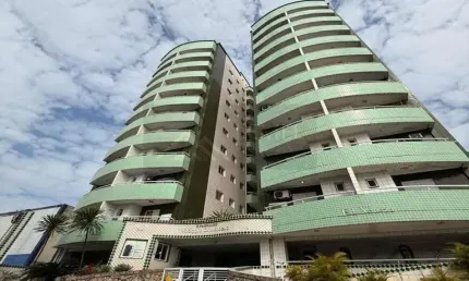 Apartamento para Venda em Praia Grande, Ocian, 1 dormitório, 1 banheiro, 1 vaga
