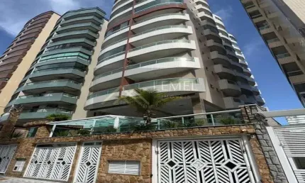 Apartamento para Venda em Praia Grande, Guilhermina, 2 dormitórios, 1 suíte, 1 banheiro, 1 vaga