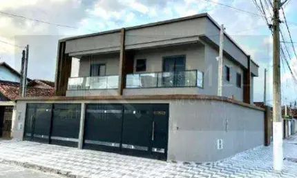 Sobrado em condomínio para venda em praia grande, vila tupi, 3 dormitórios, 1 suíte, 1 banheiro, 1 vaga