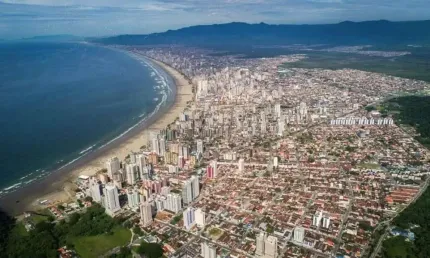 Casa em condomínio para venda em praia grande, melvi, 2 dormitórios, 1 banheiro, 1 vaga