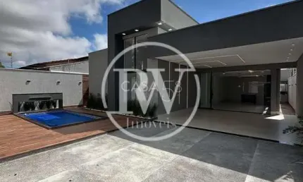 Mansão de Alto Padrão à Venda na Vila Boa – Goiânia 4 Suítes |Piscina com Hidro
