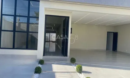 Casa de alto padrão com 3 suítes e piscina no setor faiçalville – 228 m