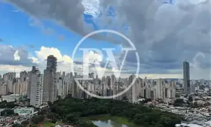 Apartamento duplex à venda vista para o vaca brava, setor bueno, goiânia.