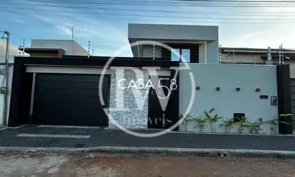 Casa de Alto Padrão à Venda no Parque Brasília 3 Suítes, Piscina Aquecida, 165m²